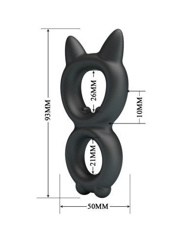 CRAZY BULL TORAN ANILLO DOBLE SILICONA MODELO 20