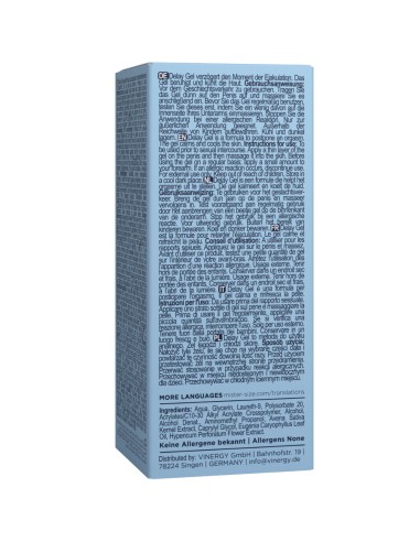 MISTER SIZE GEL RETARDANTE 50 ML