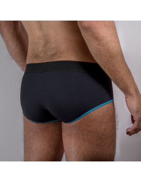 MACHO MS24B CALZONCILLO BRIEF DARK AZUL S