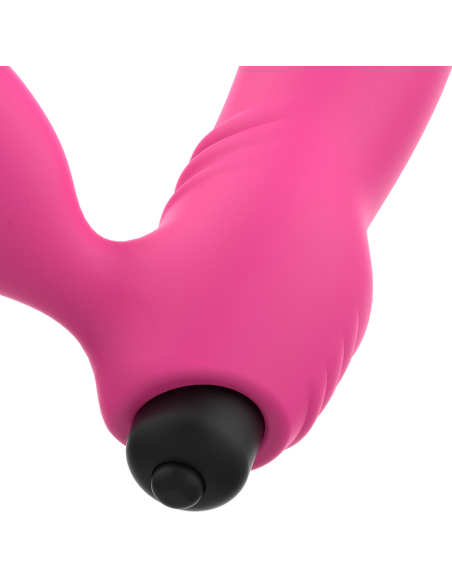 OHMAMA BIX VIBRADOR DOBLE ESTIMULACIoN XMAS EDITION ROSA