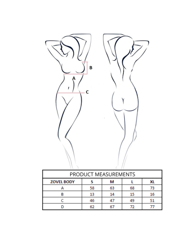 PASSION ZOVEL BODY GRIS CLARO L XL