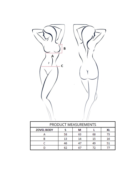 PASSION ZOVEL BODY GRIS CLARO L XL