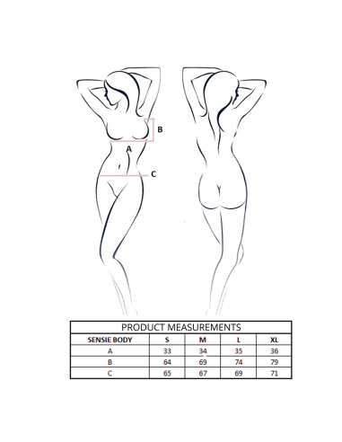PASSION SENSIE BODY BURDEOS S M