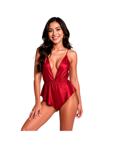 PASSION SENSIE BODY BURDEOS L XL