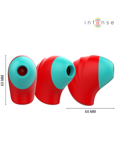 INTENSE DONNIE ESTIMULADOR CLATORIS ROJO VERDE