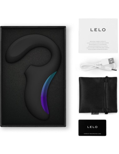 LELO ENIGMA WAVE MASAJEADOR TRIPLE VIBRACIAN NEGRO