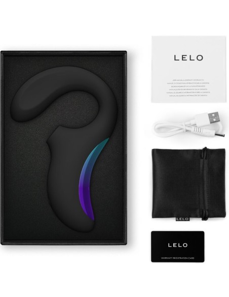 LELO ENIGMA WAVE MASAJEADOR TRIPLE VIBRACIAN NEGRO