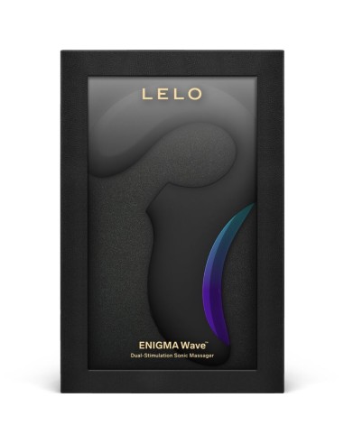 LELO ENIGMA WAVE MASAJEADOR TRIPLE VIBRACIAN NEGRO