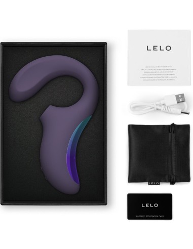 LELO ENIGMA WAVE MASAJEADOR TRIPLE VIBRACIAN MORADO