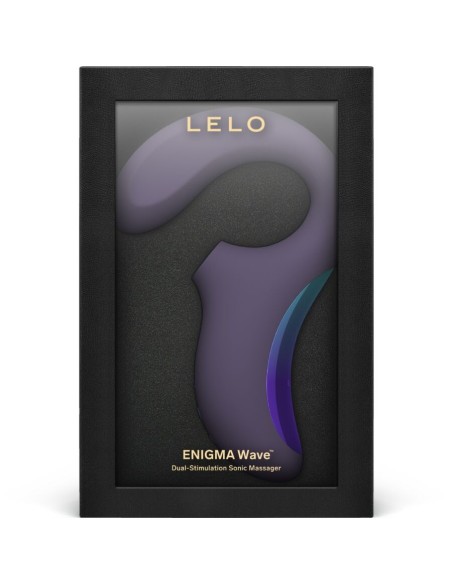 LELO ENIGMA WAVE MASAJEADOR TRIPLE VIBRACIAN MORADO