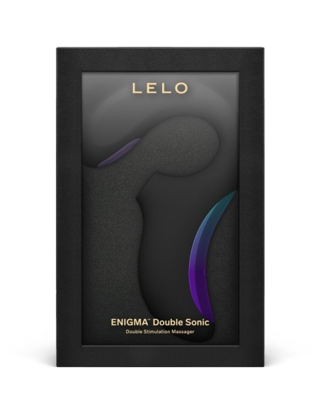 LELO ENIGMA DOUBLE SONIC VIBRADOR PUNTO G NEGRO