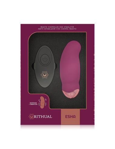 RITHUAL ESHA HUEVO CONTROL REMOTO SISTEMA ROTACIoN VIBRACIoN