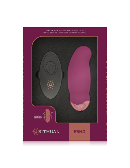RITHUAL ESHA HUEVO CONTROL REMOTO SISTEMA ROTACIoN VIBRACIoN