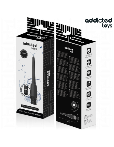ADDICTED TOYS LIMPIADOR ANAL CON ADAPTADOR UNIVERSAL MODELO 1