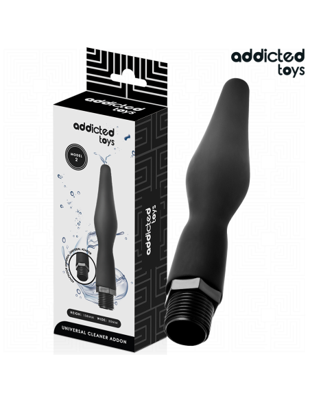 ADDICTED TOYS LIMPIADOR ANAL CON ADAPTADOR UNIVERSAL MODELO 2