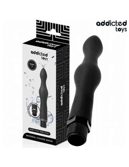ADDICTED TOYS LIMPIADOR ANAL CON ADAPTADOR UNIVERSAL MODELO 3 ADDICTED TOYS LIMPIADOR ANAL CON ADAPTADOR UNIVERSAL MODELO 3
