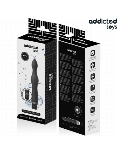 ADDICTED TOYS LIMPIADOR ANAL CON ADAPTADOR UNIVERSAL MODELO 3