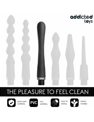 ADDICTED TOYS LIMPIADOR ANAL CON ADAPTADOR UNIVERSAL MODELO 4