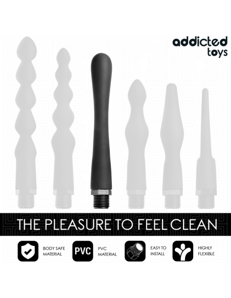 ADDICTED TOYS LIMPIADOR ANAL CON ADAPTADOR UNIVERSAL MODELO 4