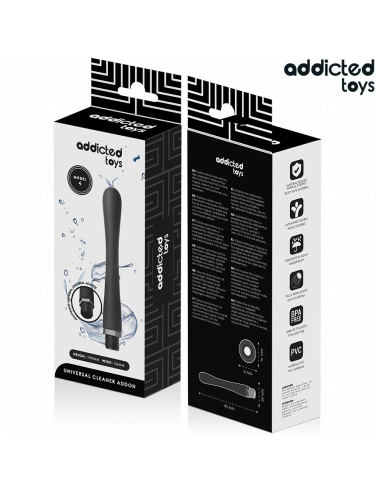 ADDICTED TOYS LIMPIADOR ANAL CON ADAPTADOR UNIVERSAL MODELO 4