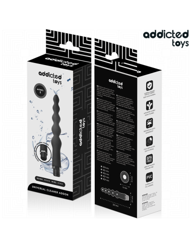ADDICTED TOYS LIMPIADOR ANAL CON ADAPTADOR UNIVERSAL MODELO 5