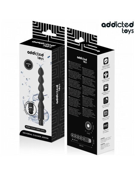 ADDICTED TOYS LIMPIADOR ANAL CON ADAPTADOR UNIVERSAL MODELO 6 ADDICTED TOYS LIMPIADOR ANAL CON ADAPTADOR UNIVERSAL MODELO 6