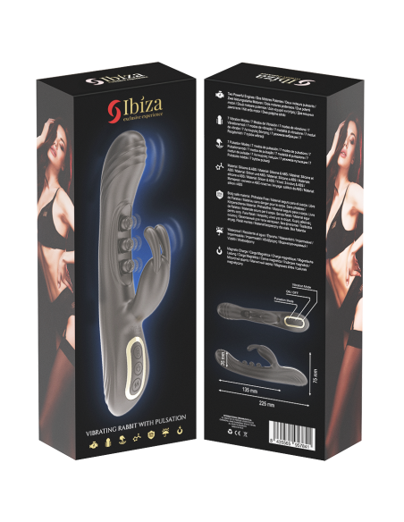 IBIZA VIBRADOR RABBIT PERLAS CON PULSACIAN IBIZA VIBRADOR RABBIT PERLAS CON PULSACIAN
