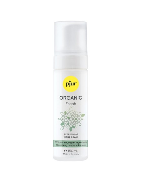PJUR ORGANIC FRESH ESPUMA REFRESCANTE VEGANA SIN ENJUAGUE 150 ML