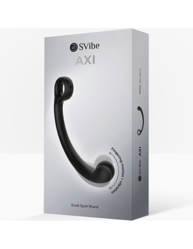 SNAIL VIBE AXI VARITA DE MASAJE VIBRADORA NEGRO