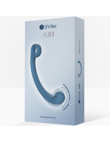 SNAIL VIBE AXI VARITA DE MASAJE VIBRADORA AZUL