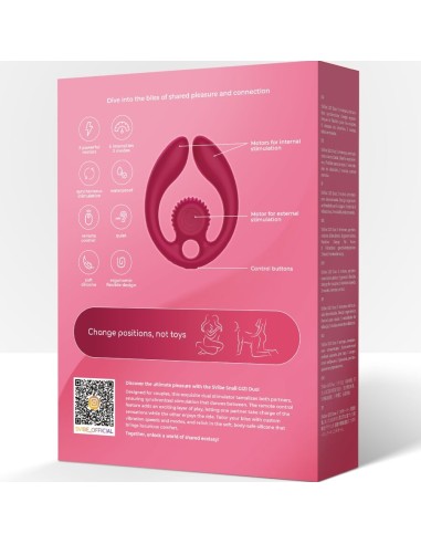 SNAIL VIBE GIZI DAO ESTIMULADOR DE PAREJAS CONTROL REMOTO BURDEOS