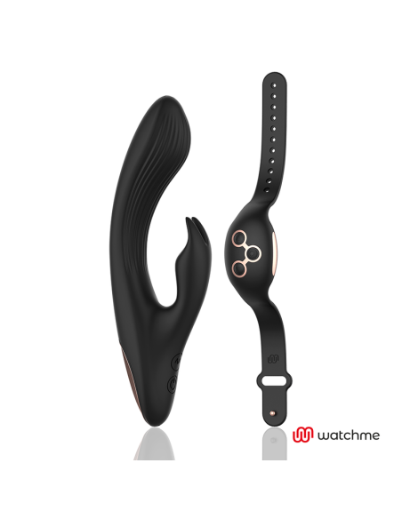 ANNE S DESIRE RABBIT CONTROL REMOTO TECNOLOGiA WATCHME NEGRO GOLD