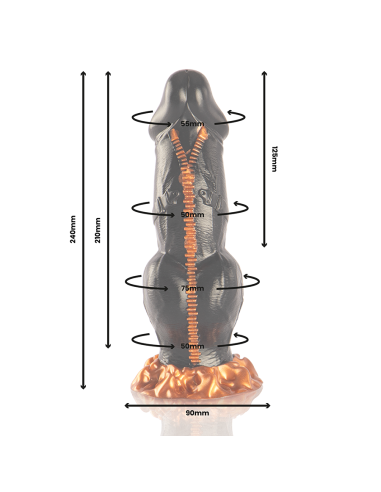 EPIC DEIMOS DILDO PODER DEL AXTASIS