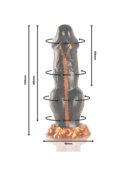 EPIC DEIMOS DILDO PODER DEL AXTASIS