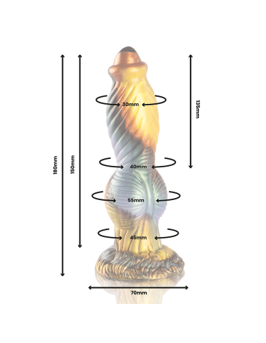 EPIC PHOENIX DILDO EL RESURGIR DEL PLACER RECARGABLE CONTROL REMOTO