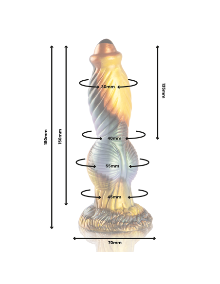 EPIC PHOENIX DILDO EL RESURGIR DEL PLACER RECARGABLE CONTROL REMOTO