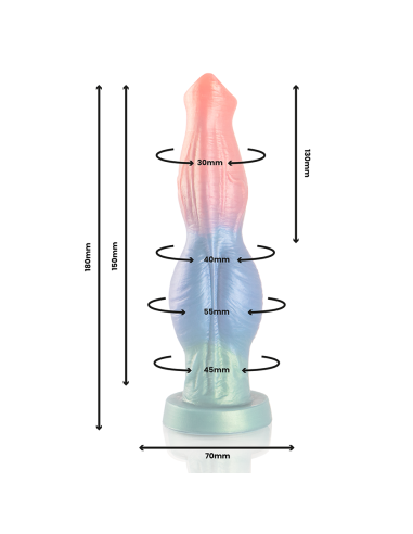 EPIC ARION DILDO SINFONAA DEL PLACER RECARGABLE CONTROL REMOTO