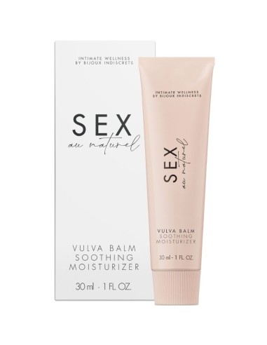 BIJOUX INDISCRETS SEX AU NATUREL BALSAMO HIDRATANTE Y CALMANTE VAGINAL 30 ML