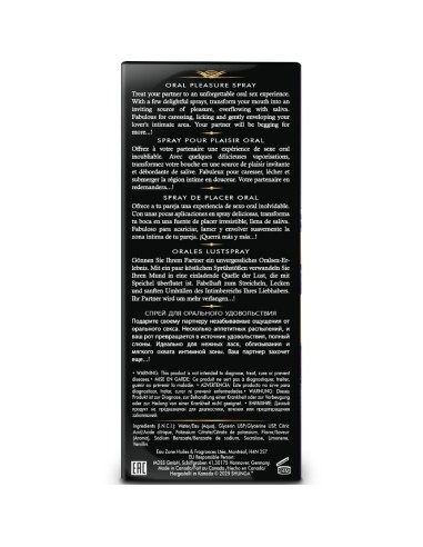 SHUNGA WAVES PLEASURE SPRAY ORAL SEDUCTOR FRUTAS EXATICAS 20 ML
