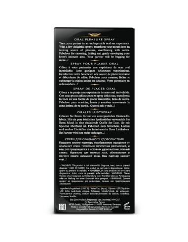 SHUNGA WAVES PLEASURE SPRAY ORAL SEDUCTOR SANDAA 20 ML
