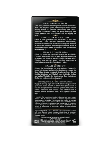 SHUNGA WAVES PLEASURE SPRAY ORAL SEDUCTOR SANDAA 20 ML
