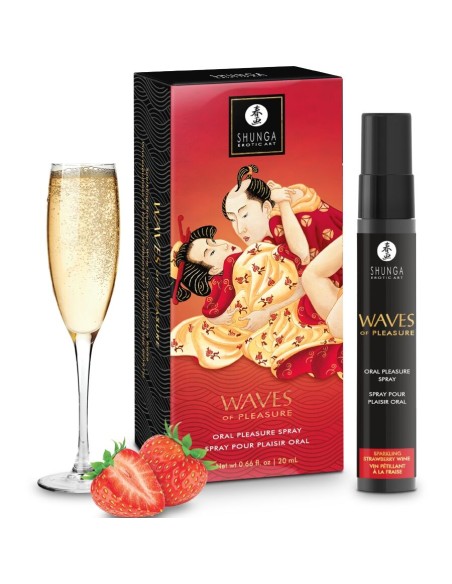 SHUNGA WAVES PLEASURE SPRAY ORAL SEDUCTOR FRESA 20 ML