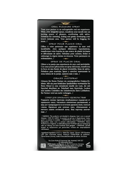 SHUNGA WAVES PLEASURE SPRAY ORAL SEDUCTOR FRESA 20 ML