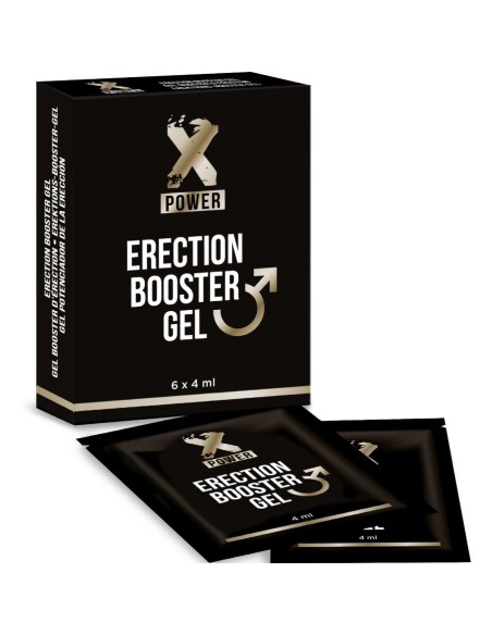 XPOWER ERECTION BOOSTER GEL POTENCIADOR ERECCION 6 X 4 ML