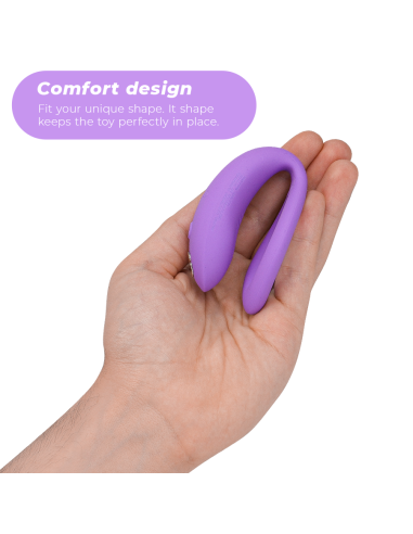 WE VIBE SYNC O VIBRADOR FLEXIBLE CONTROL REMOTO VIOLETA