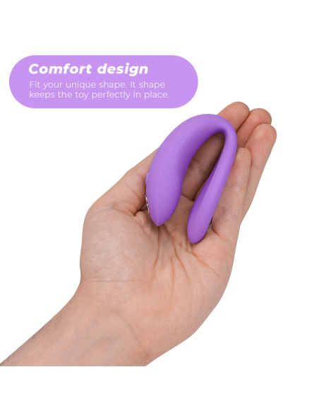 WE VIBE SYNC O VIBRADOR FLEXIBLE CONTROL REMOTO VIOLETA