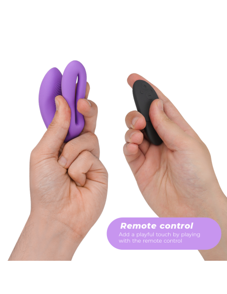 WE VIBE SYNC O VIBRADOR FLEXIBLE CONTROL REMOTO VIOLETA