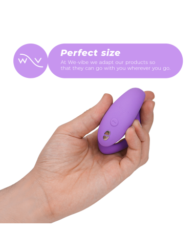 WE VIBE SYNC O VIBRADOR FLEXIBLE CONTROL REMOTO VIOLETA