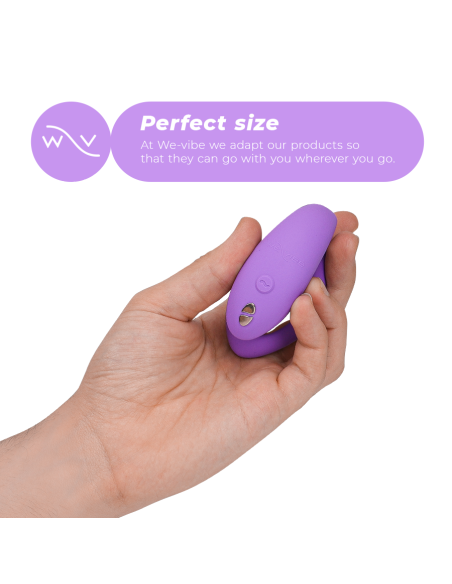 WE VIBE SYNC O VIBRADOR FLEXIBLE CONTROL REMOTO VIOLETA