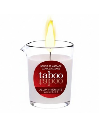 RUF TABOO VELA DE MASAJE PARA AL JEUX INTERDITS AROMA LIQUEN SALVAJE